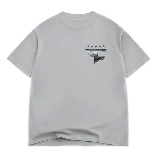 Battle Damage Tee (Vintage Grey)