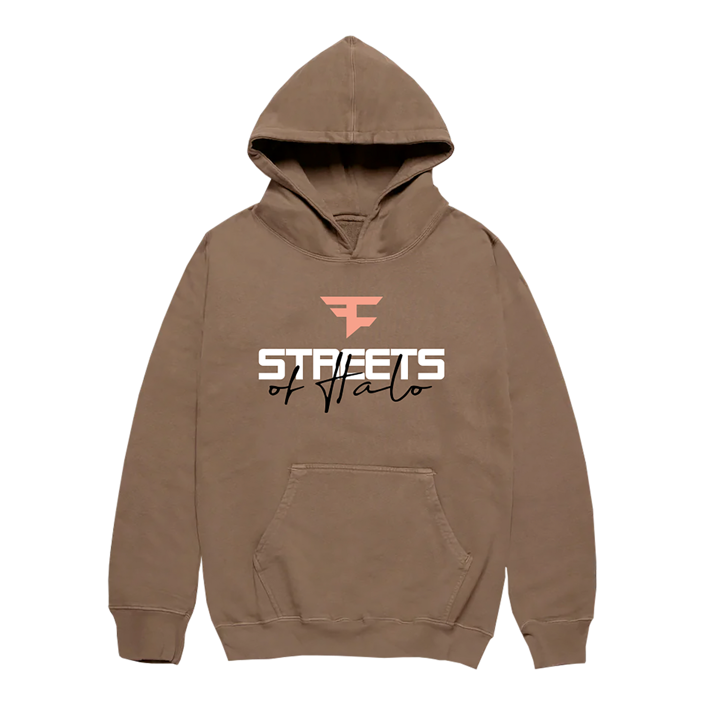 FaZe X Halo Streets of Halo Hoodie (Suede Brown)