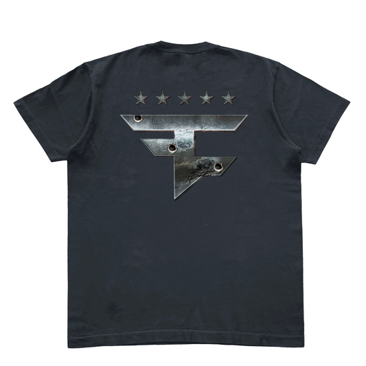 Battle Damage Tee (Vintage Black)