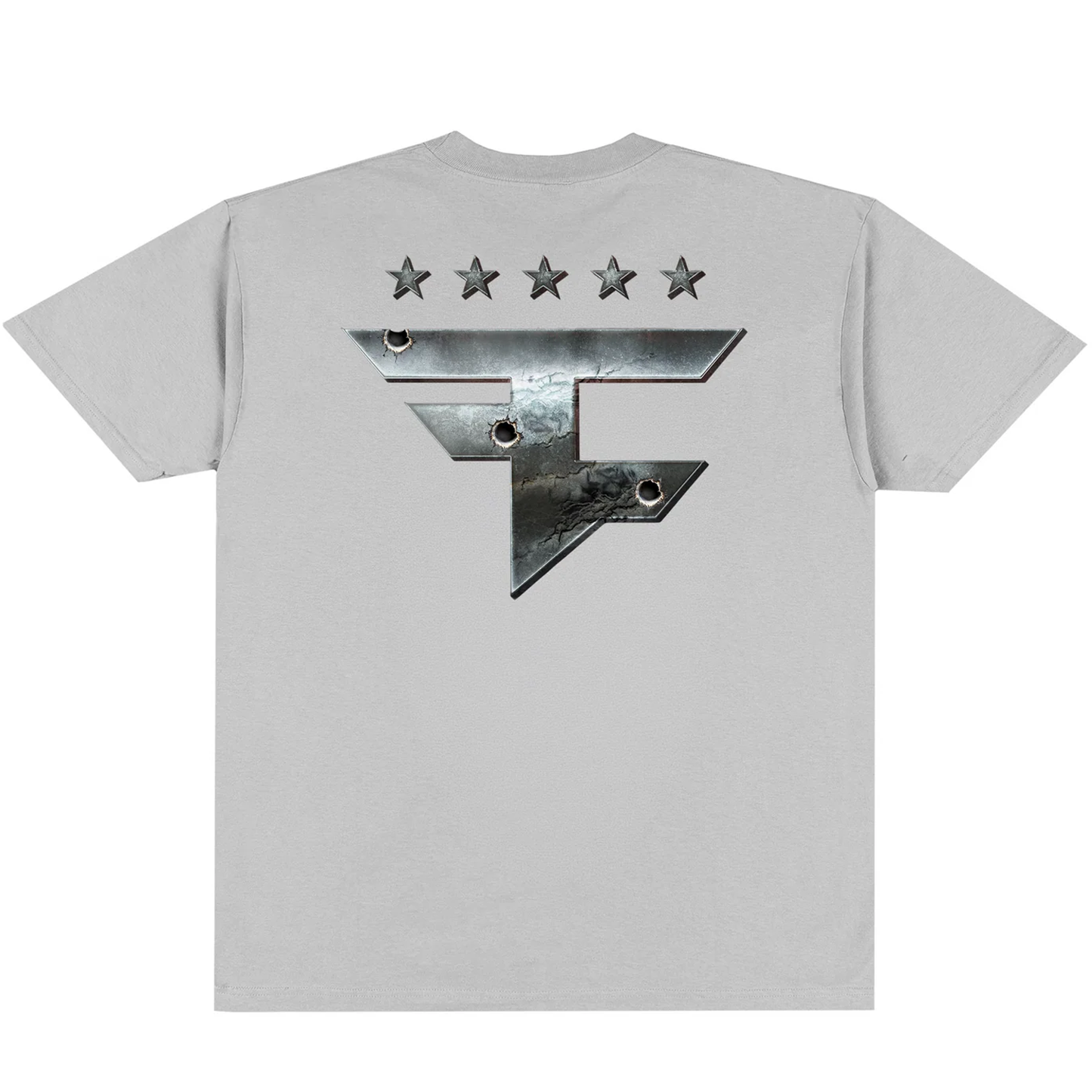 Battle Damage Tee (Vintage Grey)