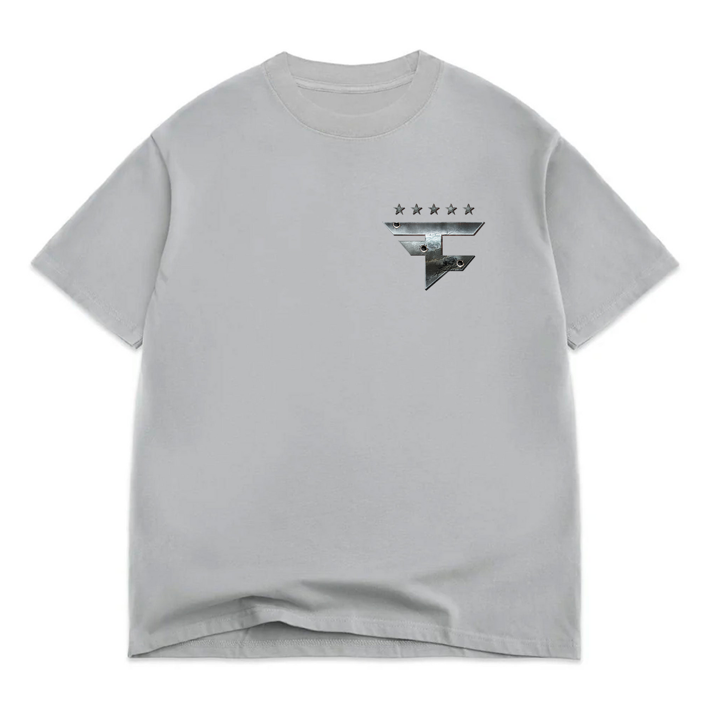 Battle Damage Tee (Vintage Grey)