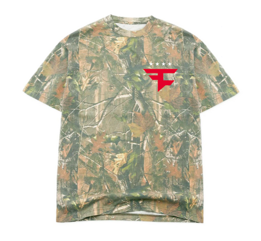 Four Star Left Chest Tee (Camo)
