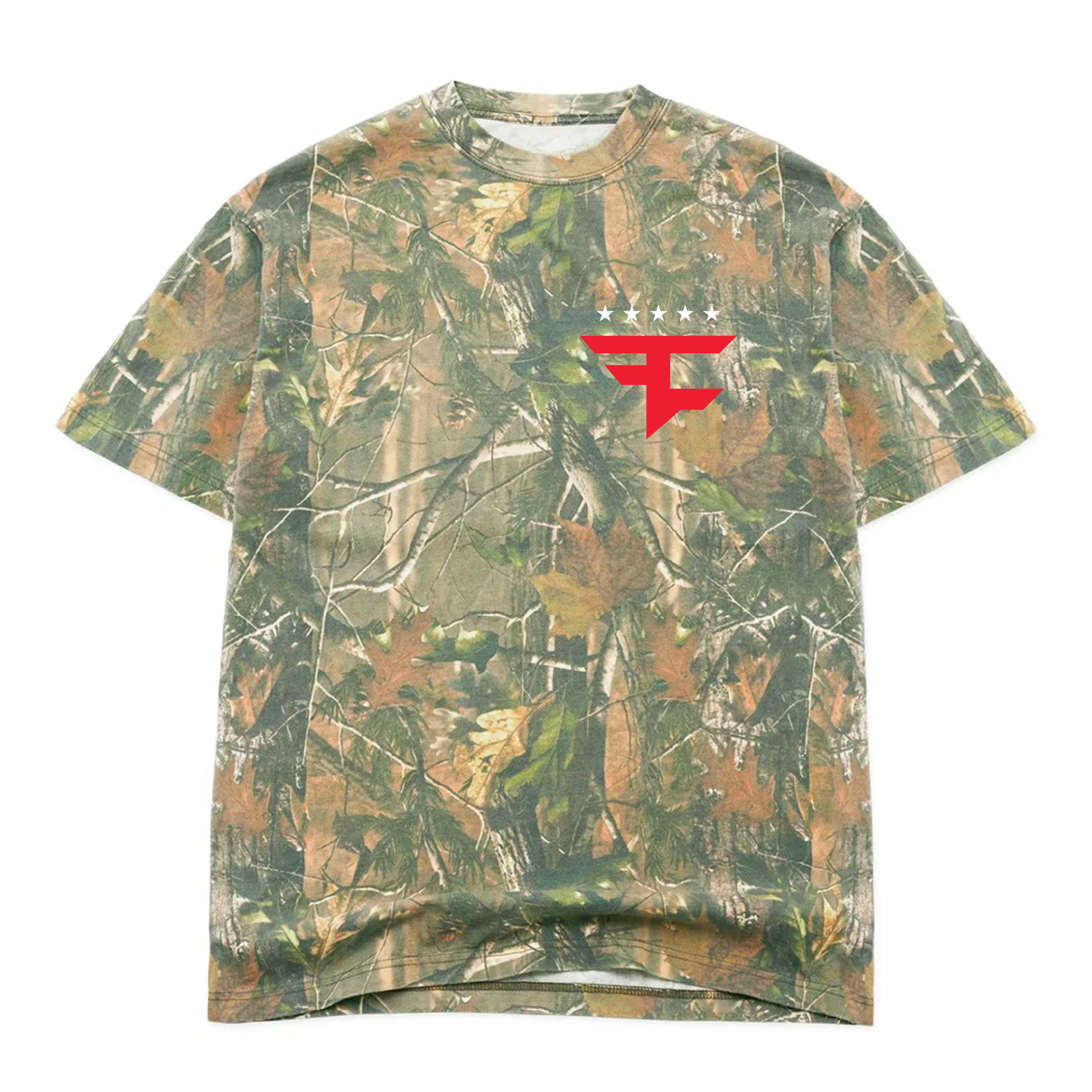 Victory Flag Tee (Woodland Camo) – FaZe Pro Shop
